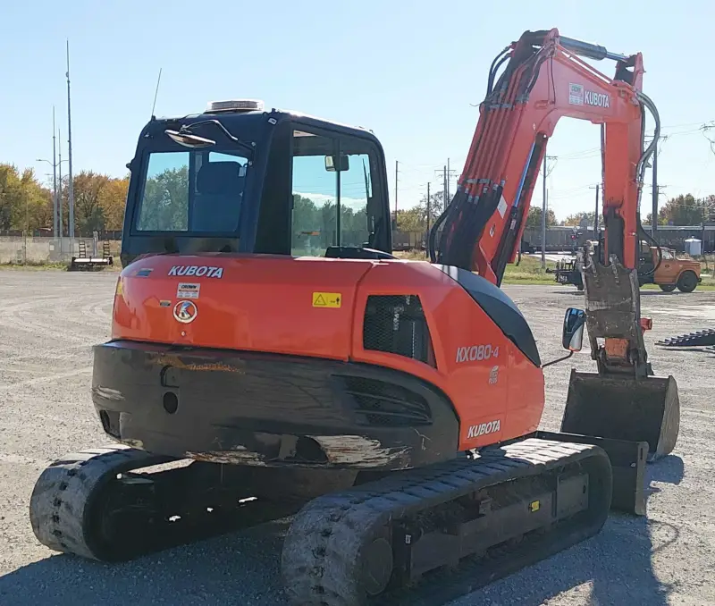2016 Kubota KX080-4 photo 3