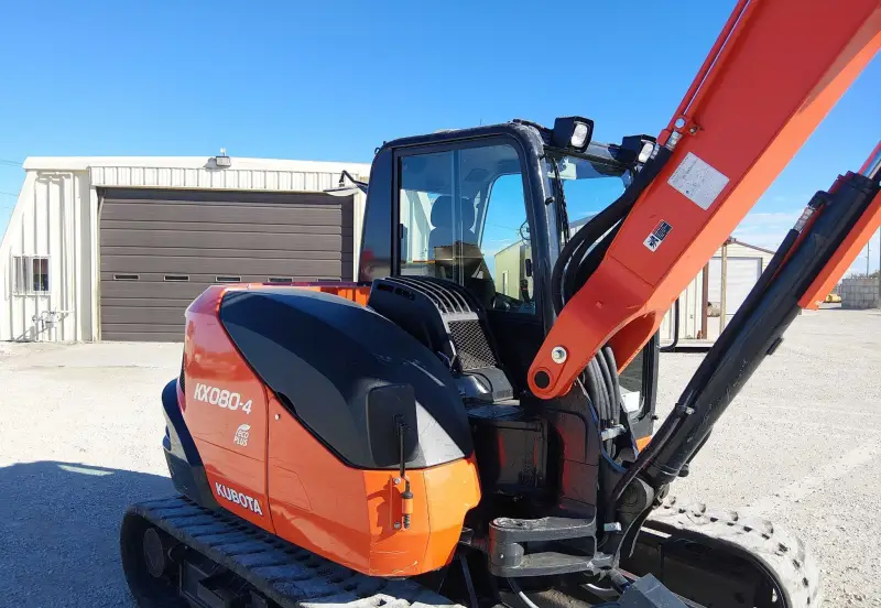 2016 Kubota KX080-4 photo 9
